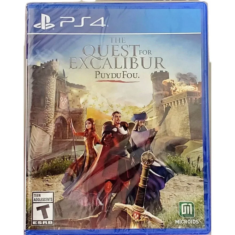PS4 Quest Excalibur Puy du Fou - Sony PlayStation 4 Video Game New!